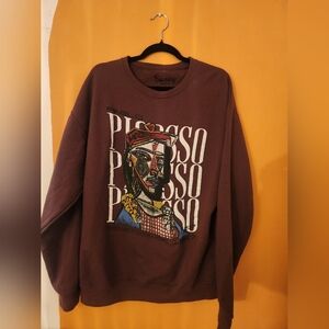 Picasso Graphic Crewneck